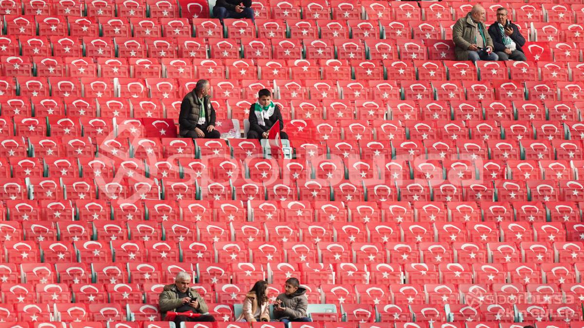 BURSASPOR - YENİ MERSİN İDMAN YURDU MAÇI FOTOĞRAFLARI