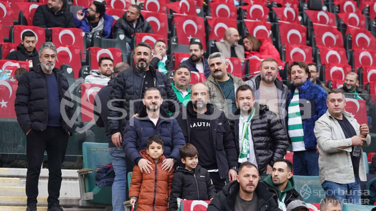 BURSASPOR - YENİ MERSİN İDMAN YURDU MAÇI FOTOĞRAFLARI