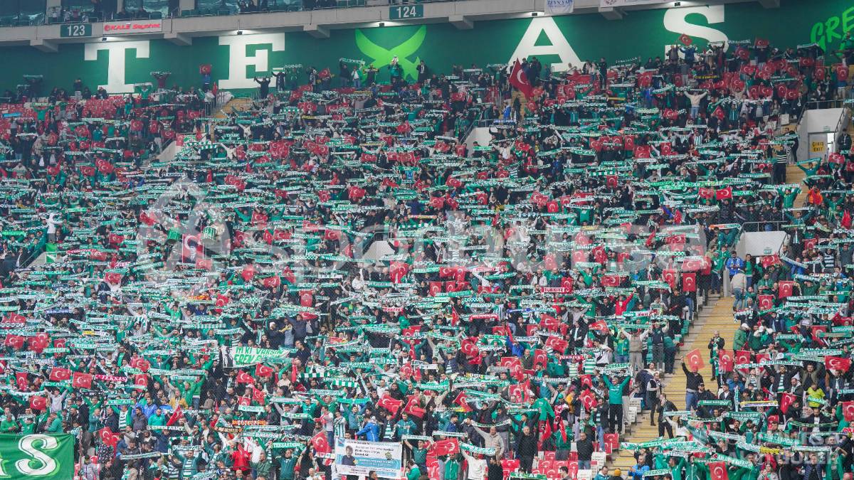 BURSASPOR - YENİ MERSİN İDMAN YURDU MAÇI FOTOĞRAFLARI