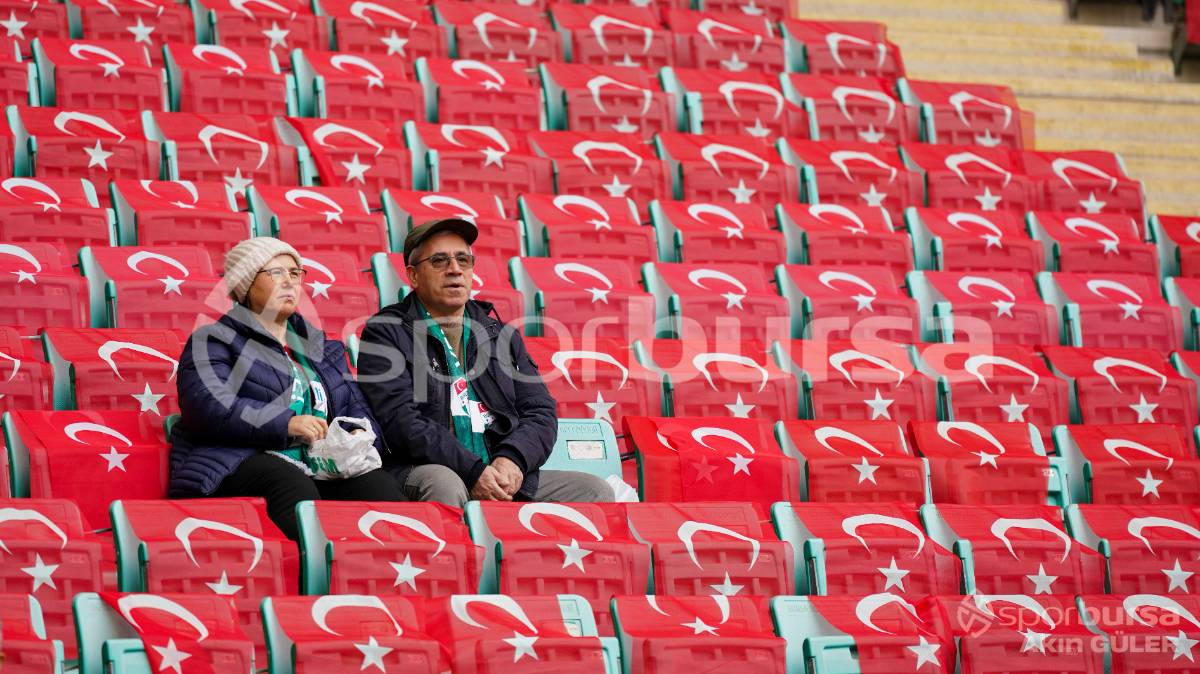BURSASPOR - YENİ MERSİN İDMAN YURDU MAÇI FOTOĞRAFLARI