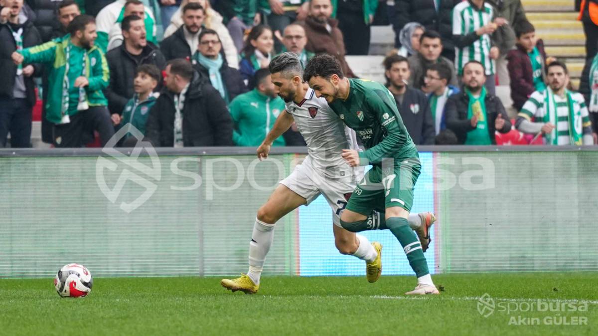 BURSASPOR - YENİ MERSİN İDMAN YURDU MAÇI FOTOĞRAFLARI