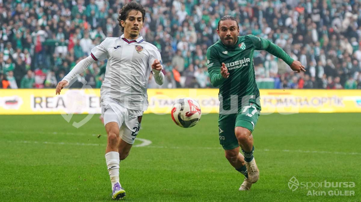 BURSASPOR - YENİ MERSİN İDMAN YURDU MAÇI FOTOĞRAFLARI
