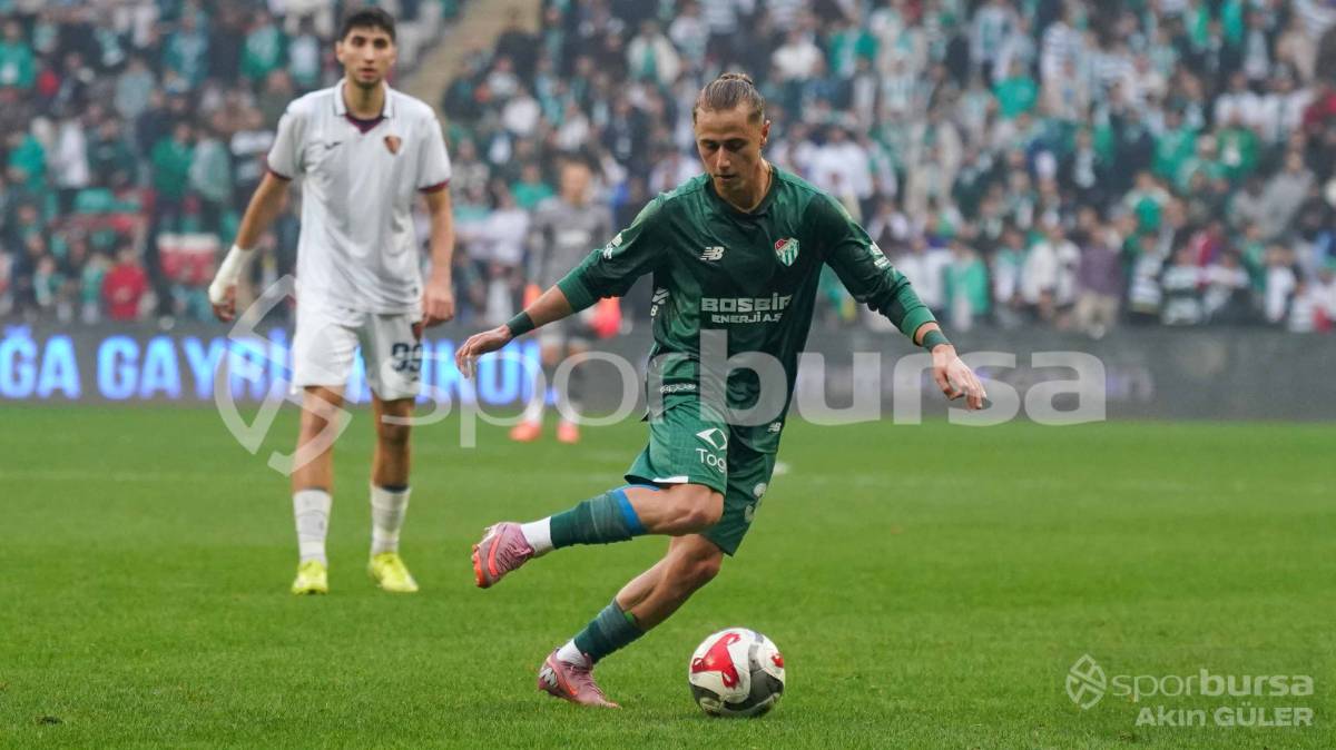 BURSASPOR - YENİ MERSİN İDMAN YURDU MAÇI FOTOĞRAFLARI
