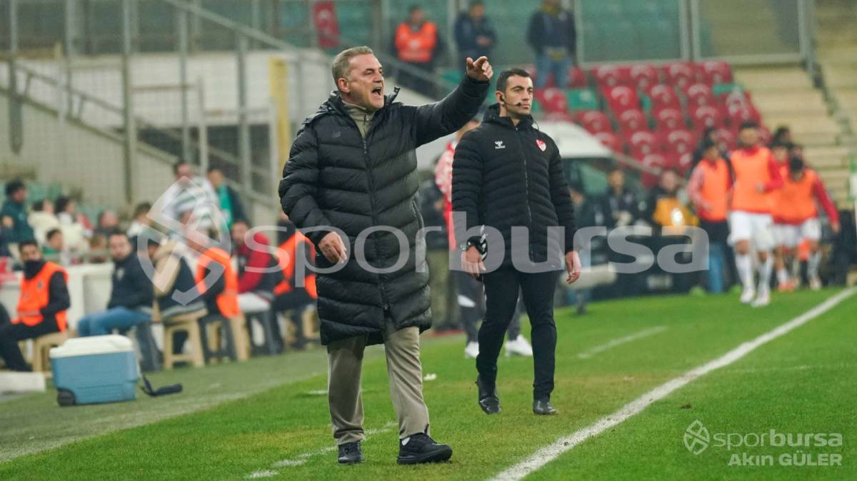 BURSASPOR - YENİ MERSİN İDMAN YURDU MAÇI FOTOĞRAFLARI