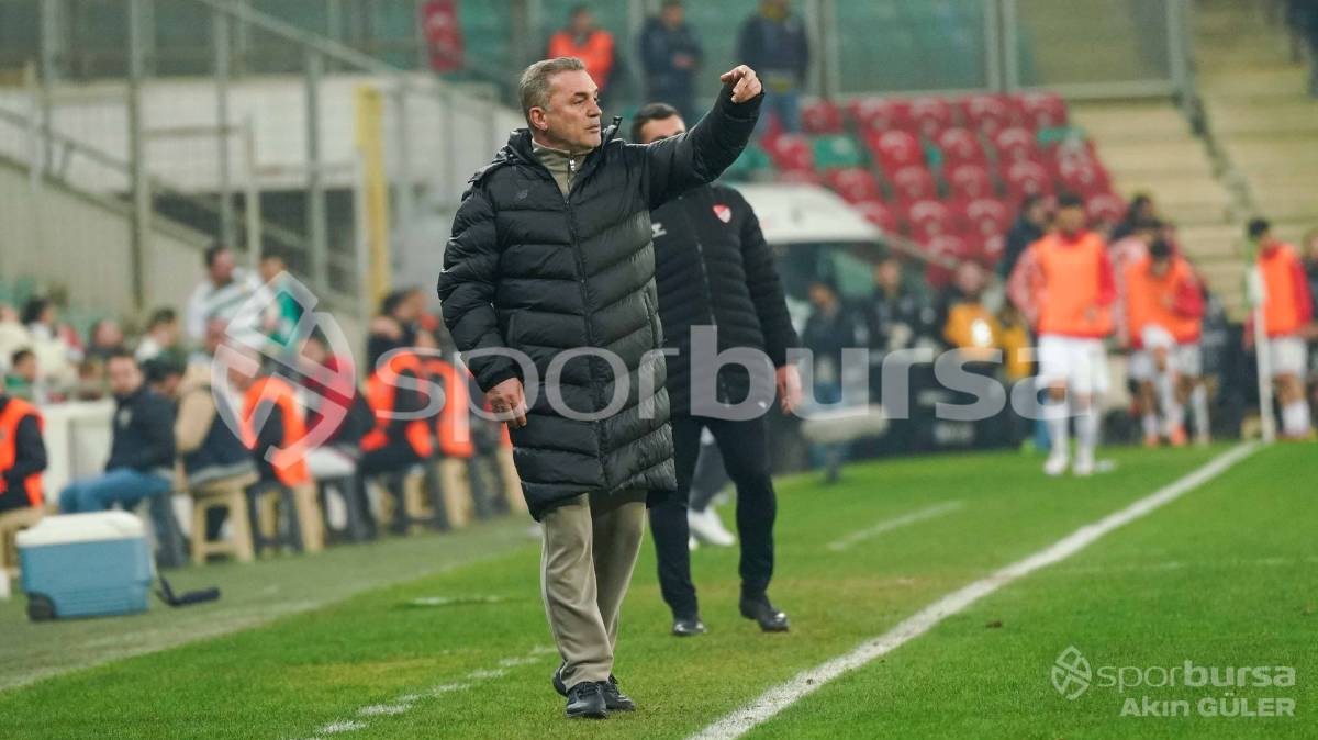 BURSASPOR - YENİ MERSİN İDMAN YURDU MAÇI FOTOĞRAFLARI