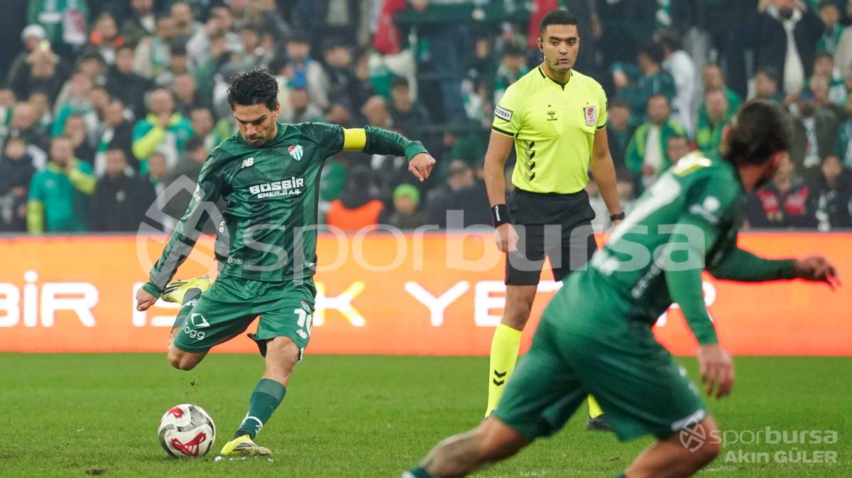 BURSASPOR - YENİ MERSİN İDMAN YURDU MAÇI FOTOĞRAFLARI