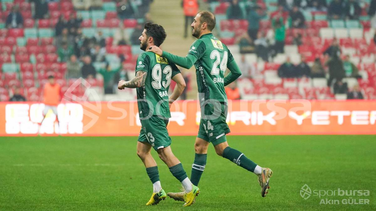 BURSASPOR - YENİ MERSİN İDMAN YURDU MAÇI FOTOĞRAFLARI