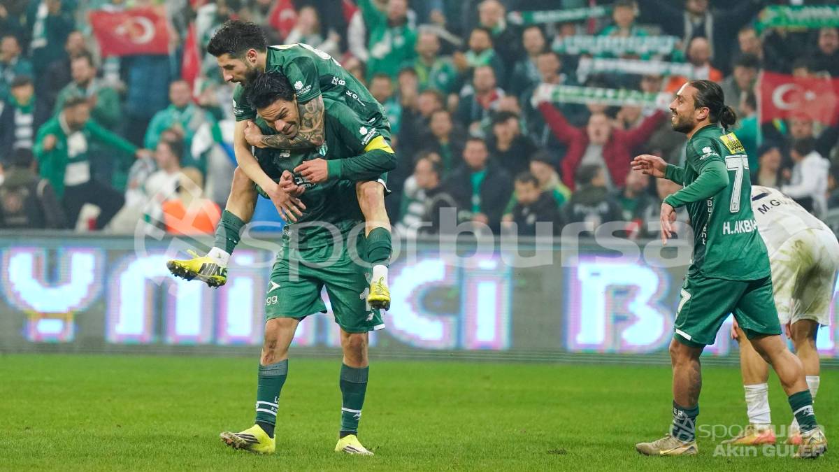 BURSASPOR - YENİ MERSİN İDMAN YURDU MAÇI FOTOĞRAFLARI