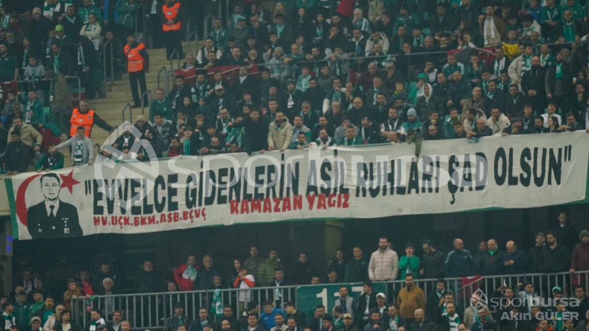 BURSASPOR - YENİ MERSİN İDMAN YURDU MAÇI FOTOĞRAFLARI