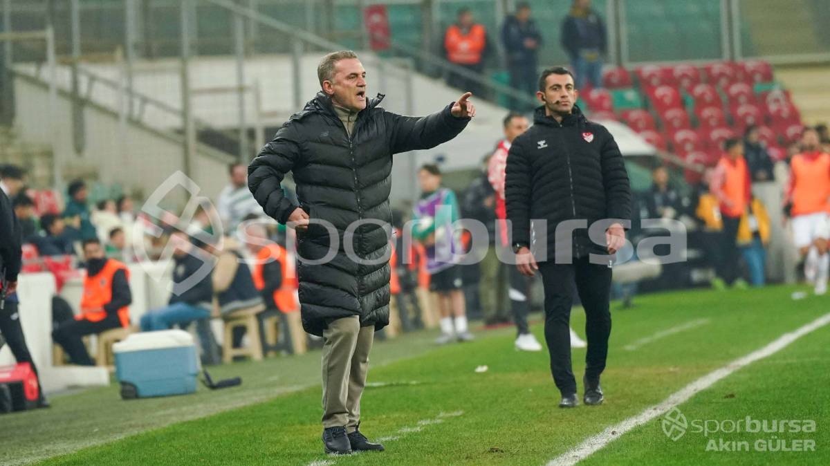 BURSASPOR - YENİ MERSİN İDMAN YURDU MAÇI FOTOĞRAFLARI