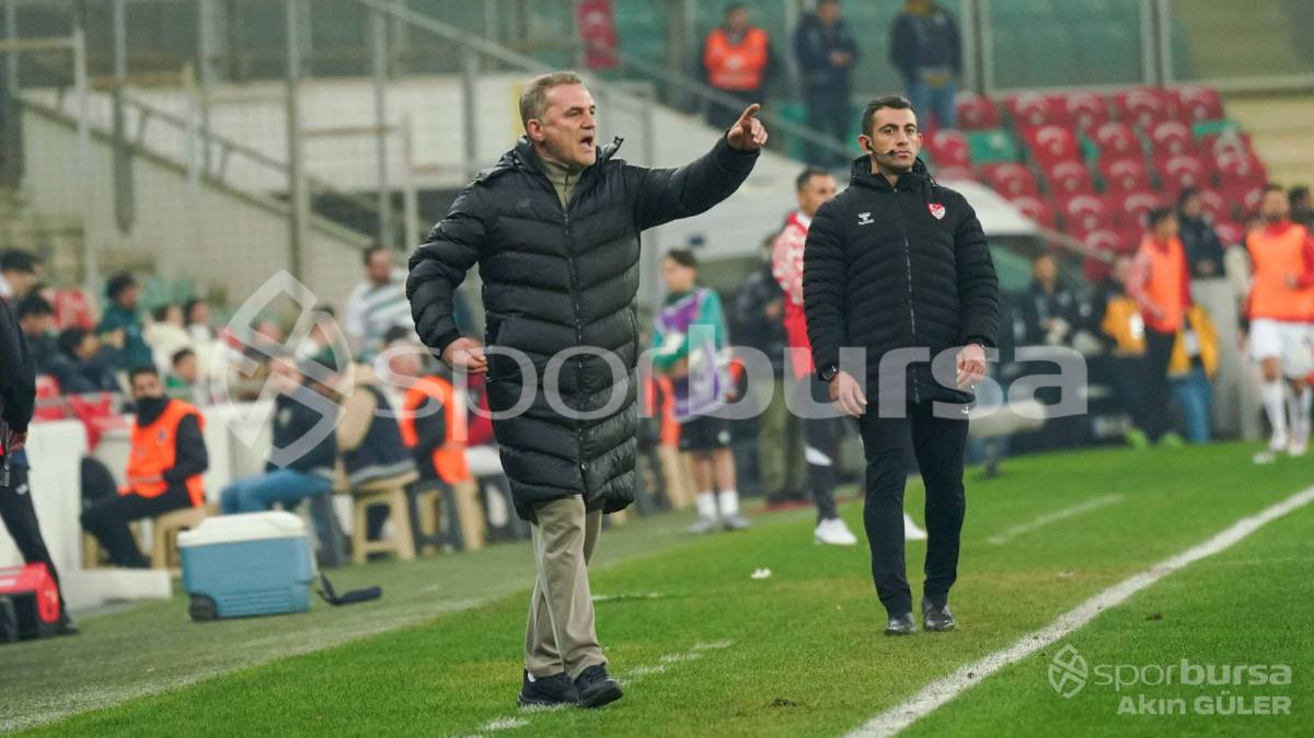 BURSASPOR - YENİ MERSİN İDMAN YURDU MAÇI FOTOĞRAFLARI