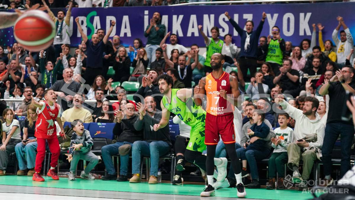 TOFAŞ - GALATASARAY MAÇI FOTOĞRAFLARI