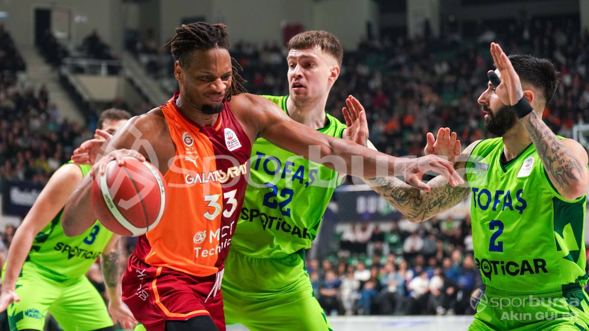 TOFAŞ - GALATASARAY MAÇI FOTOĞRAFLARI