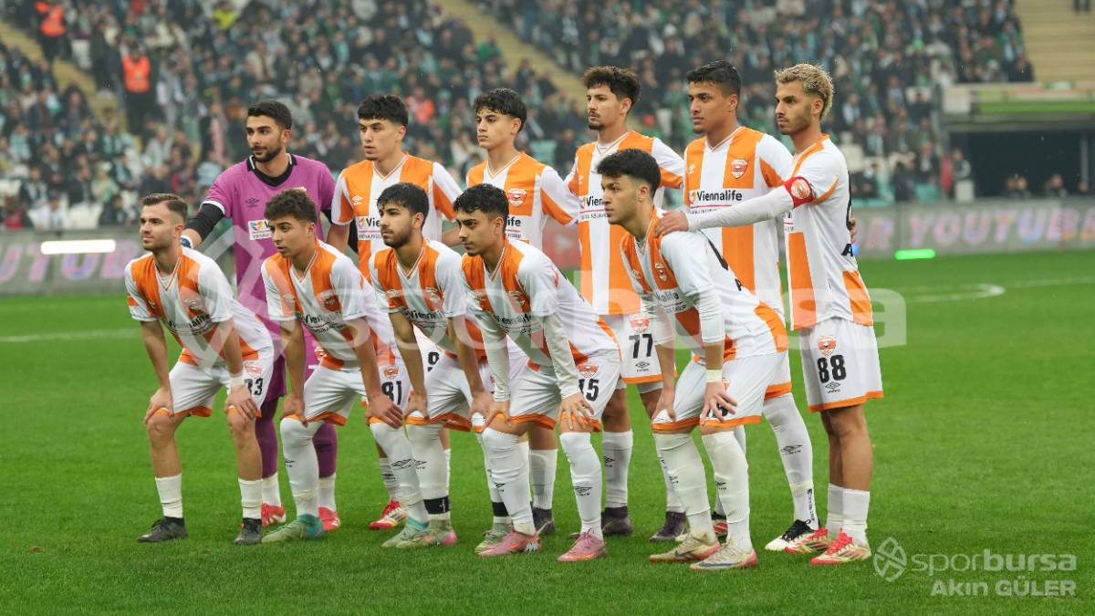 BURSASPOR - ADANASPOR MAÇI FOTOĞRAFLARI