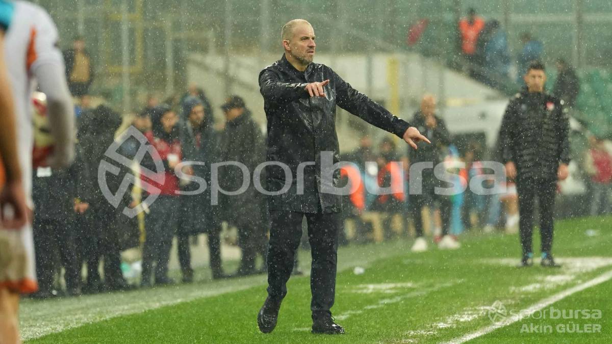 BURSASPOR - ADANASPOR MAÇI FOTOĞRAFLARI