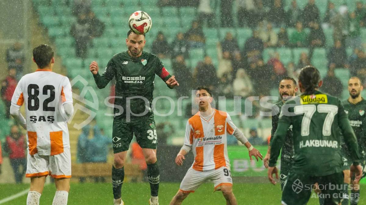 BURSASPOR - ADANASPOR MAÇI FOTOĞRAFLARI