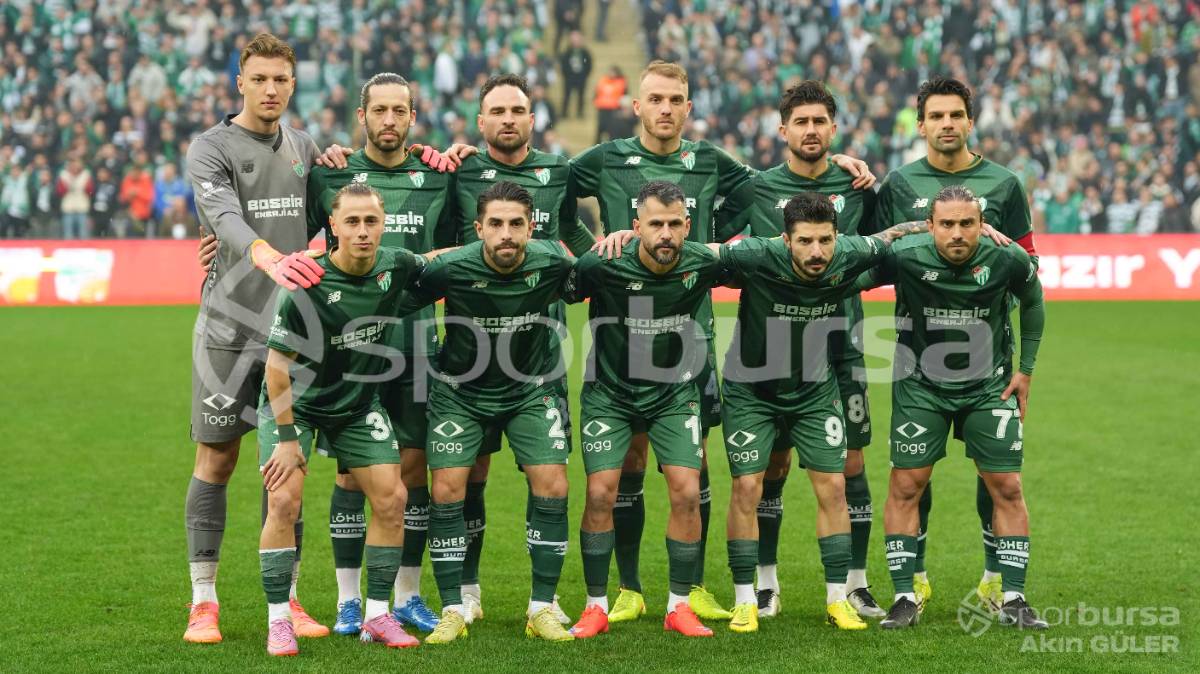 BURSASPOR - ADANASPOR MAÇI FOTOĞRAFLARI