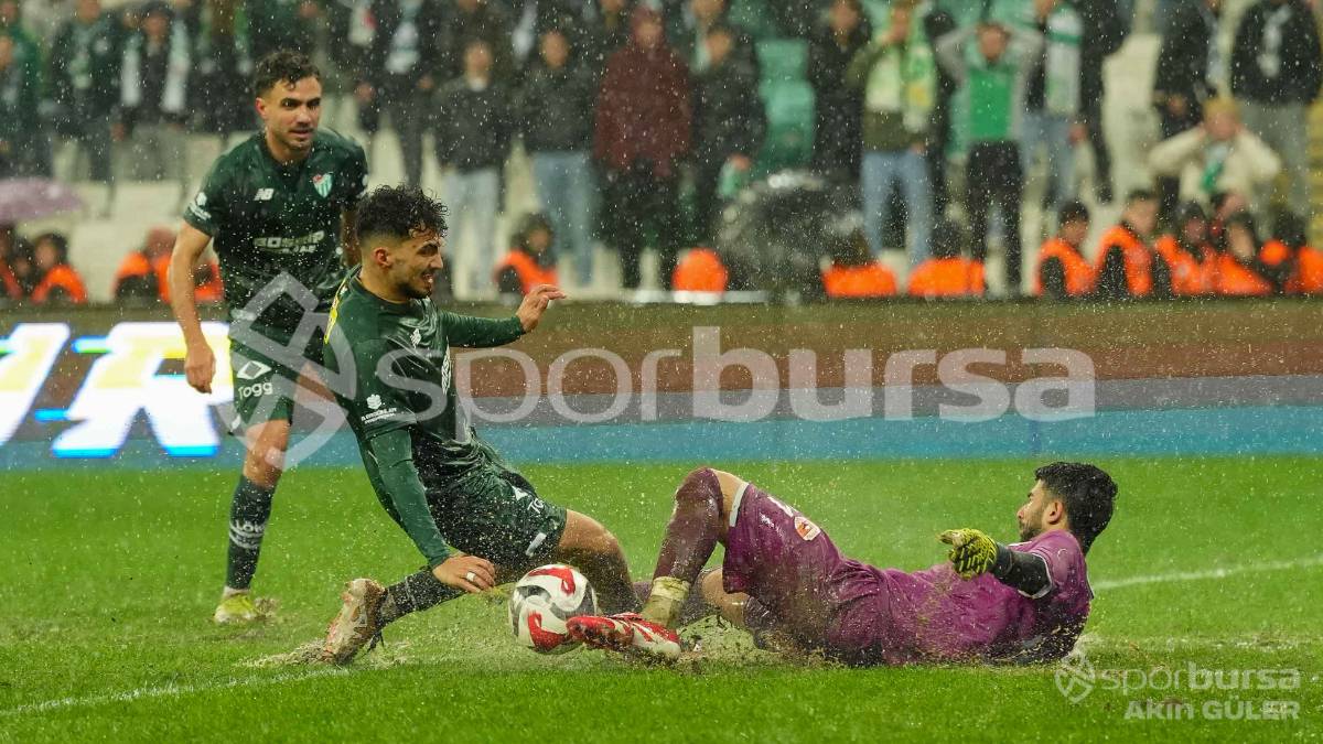 BURSASPOR - ADANASPOR MAÇI FOTOĞRAFLARI