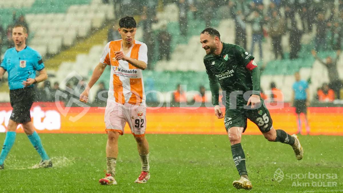 BURSASPOR - ADANASPOR MAÇI FOTOĞRAFLARI