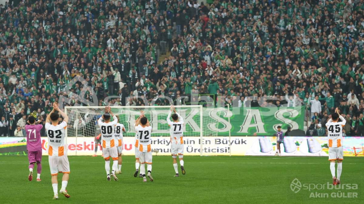 BURSASPOR - ADANASPOR MAÇI FOTOĞRAFLARI