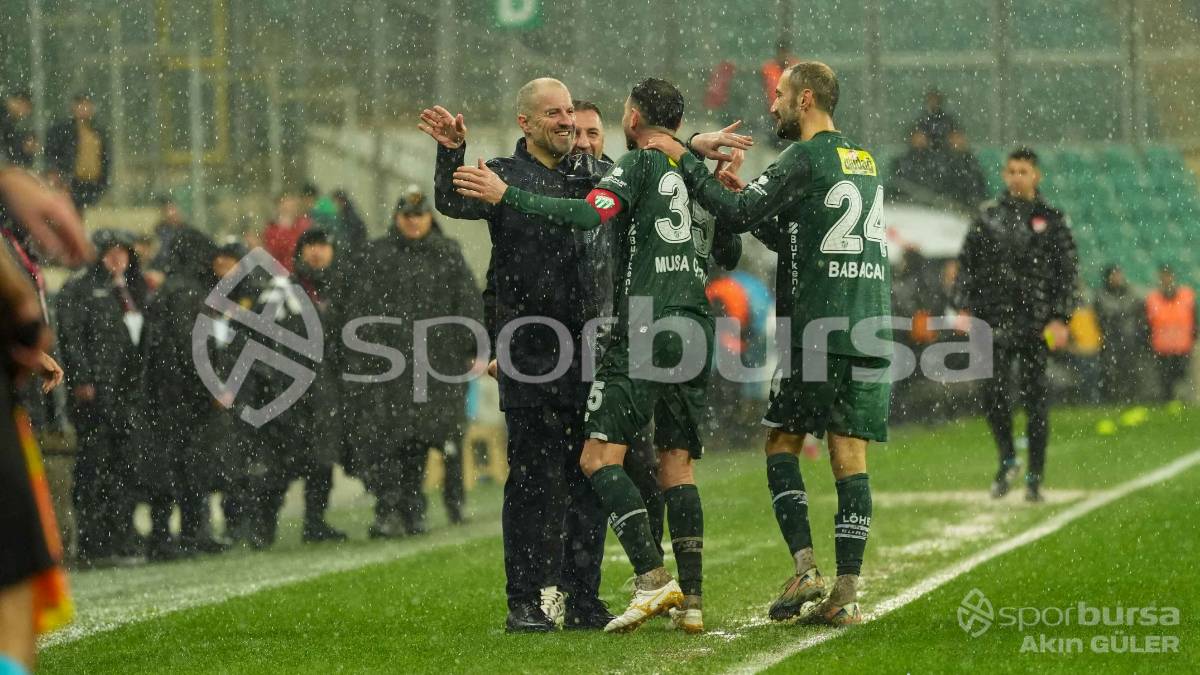 BURSASPOR - ADANASPOR MAÇI FOTOĞRAFLARI