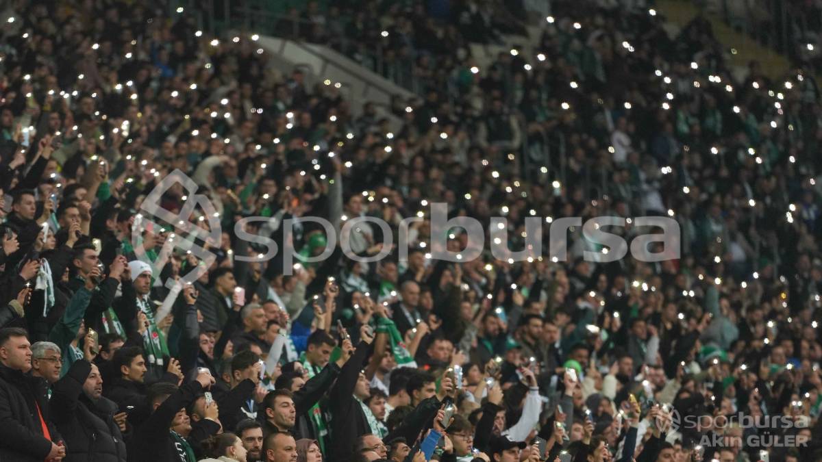 BURSASPOR - ADANASPOR MAÇI FOTOĞRAFLARI