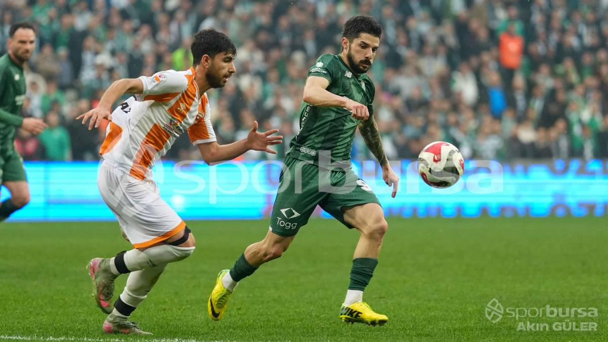 BURSASPOR - ADANASPOR MAÇI FOTOĞRAFLARI