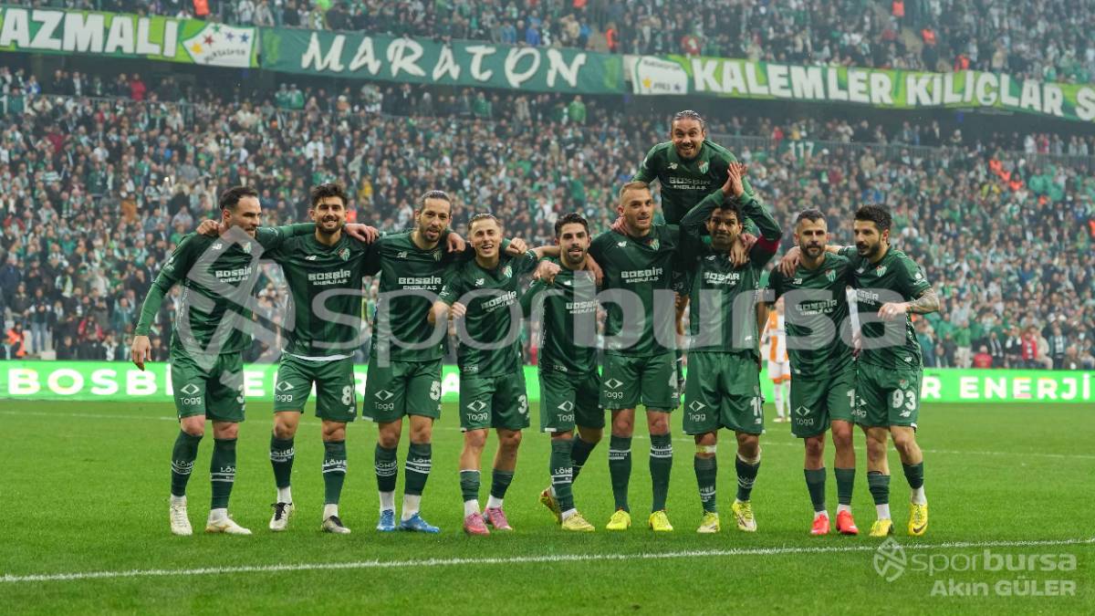 BURSASPOR - ADANASPOR MAÇI FOTOĞRAFLARI