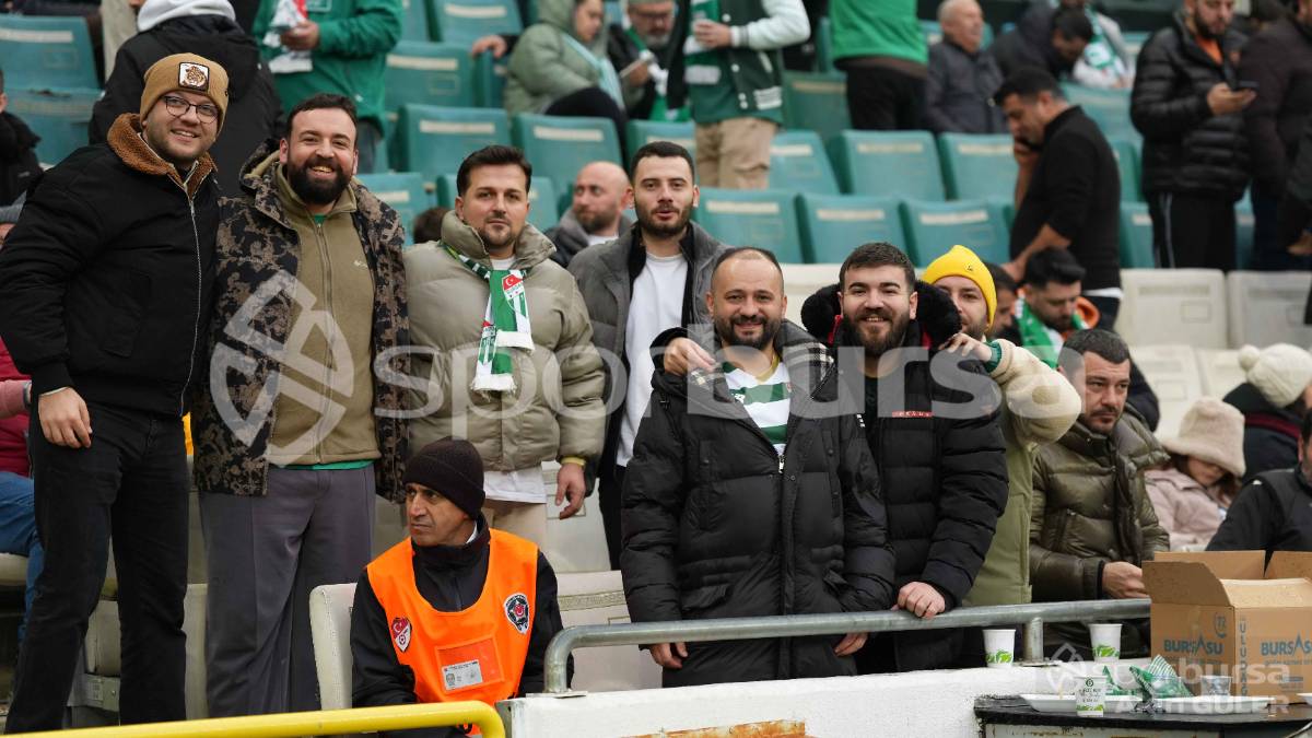 BURSASPOR - ADANASPOR MAÇI FOTOĞRAFLARI