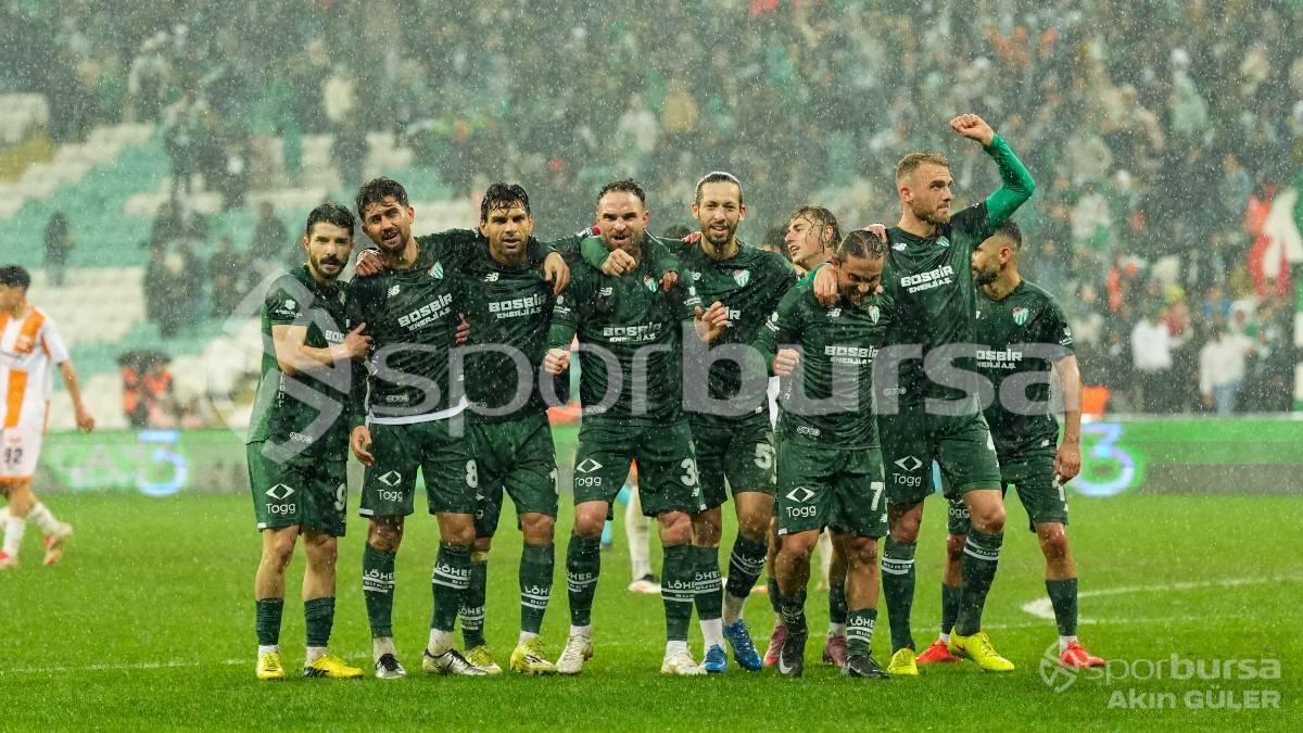 BURSASPOR - ADANASPOR MAÇI FOTOĞRAFLARI