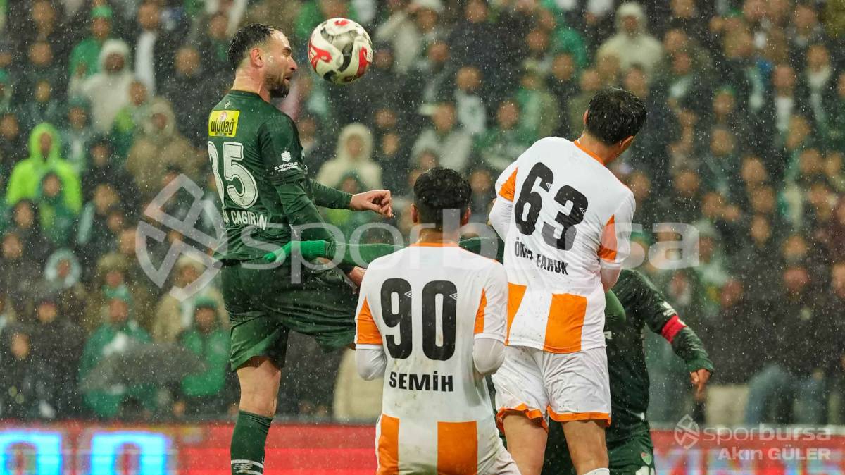BURSASPOR - ADANASPOR MAÇI FOTOĞRAFLARI