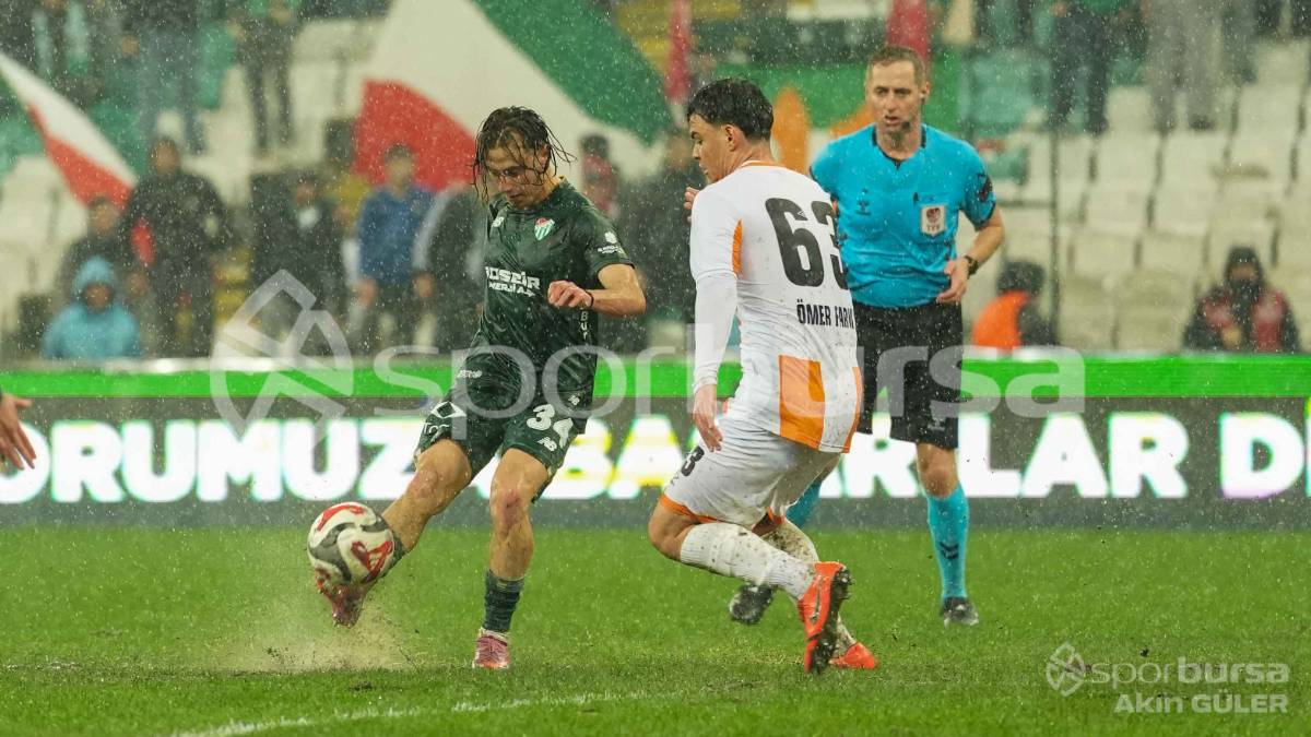 BURSASPOR - ADANASPOR MAÇI FOTOĞRAFLARI