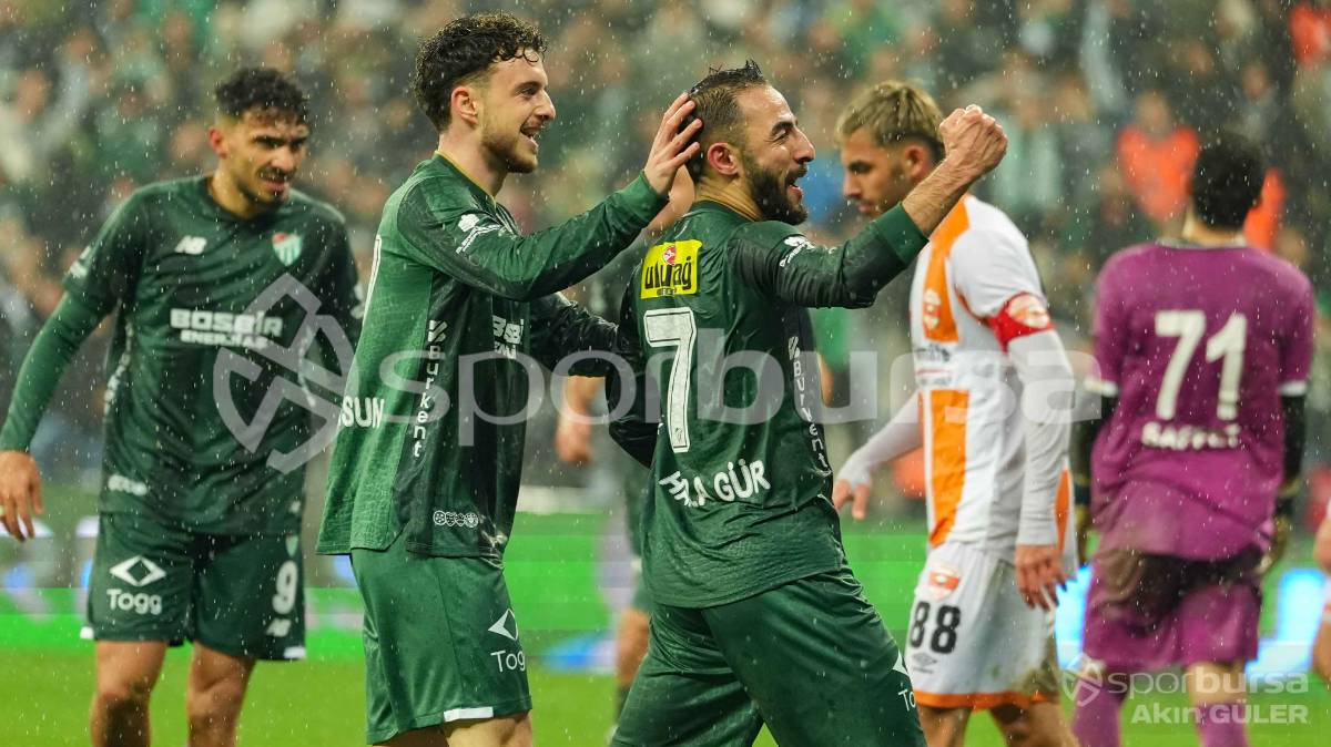 BURSASPOR - ADANASPOR MAÇI FOTOĞRAFLARI