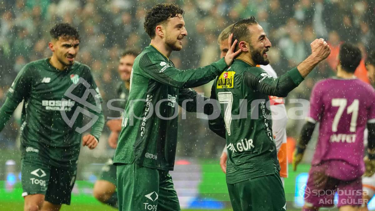 BURSASPOR - ADANASPOR MAÇI FOTOĞRAFLARI