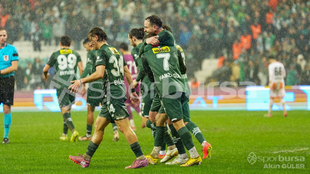 BURSASPOR - ADANASPOR MAÇI FOTOĞRAFLARI