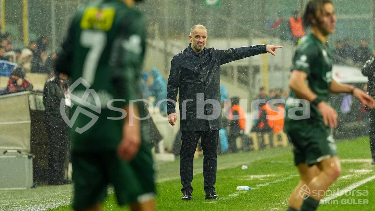 BURSASPOR - ADANASPOR MAÇI FOTOĞRAFLARI