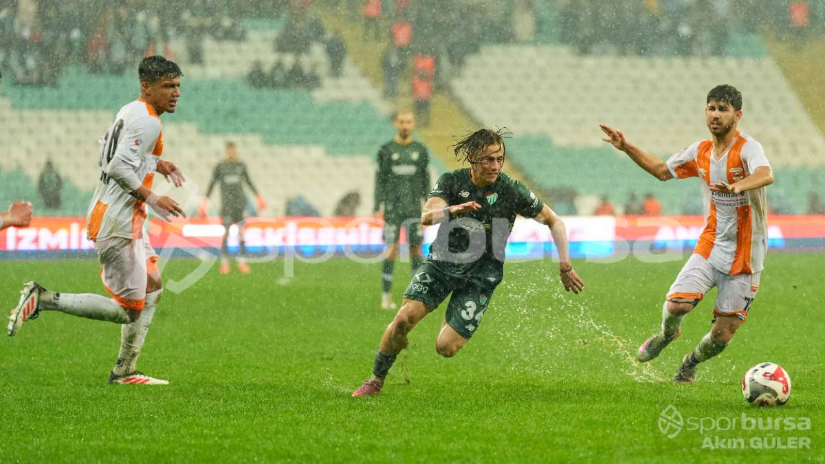 BURSASPOR - ADANASPOR MAÇI FOTOĞRAFLARI