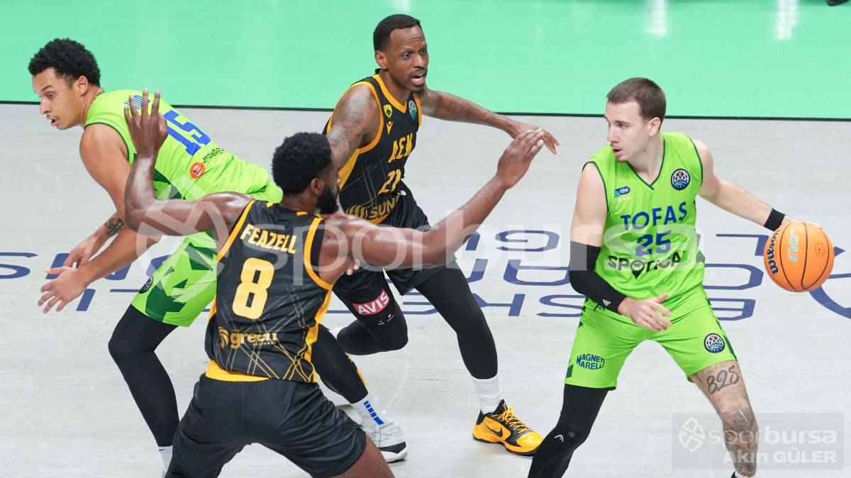 TOFAŞ - AEK ATİNA BASKET MAÇI FOTOĞRAFLARI