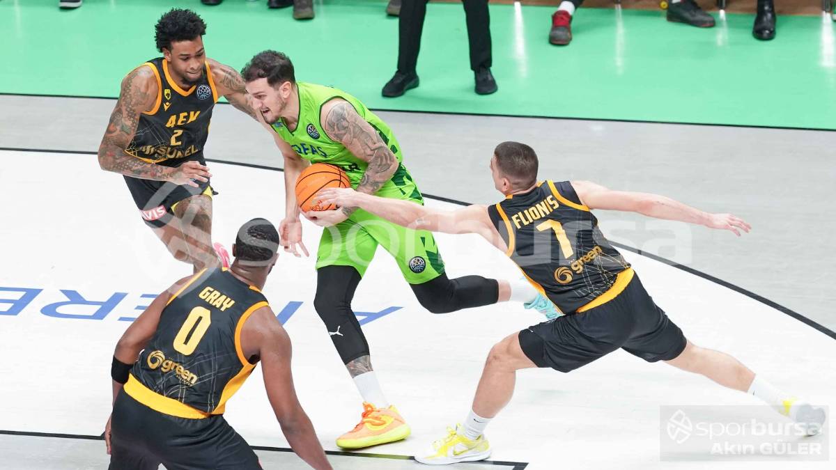 TOFAŞ - AEK ATİNA BASKET MAÇI FOTOĞRAFLARI