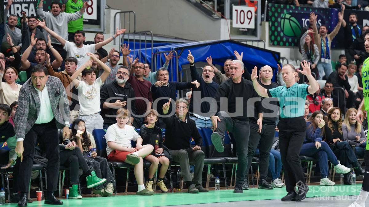 TOFAŞ - AEK ATİNA BASKET MAÇI FOTOĞRAFLARI