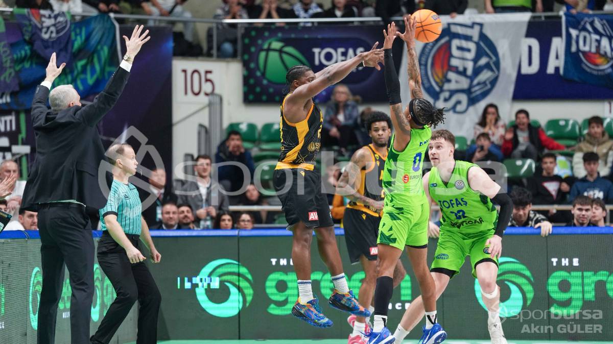 TOFAŞ - AEK ATİNA BASKET MAÇI FOTOĞRAFLARI
