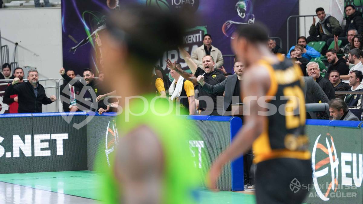 TOFAŞ - AEK ATİNA BASKET MAÇI FOTOĞRAFLARI