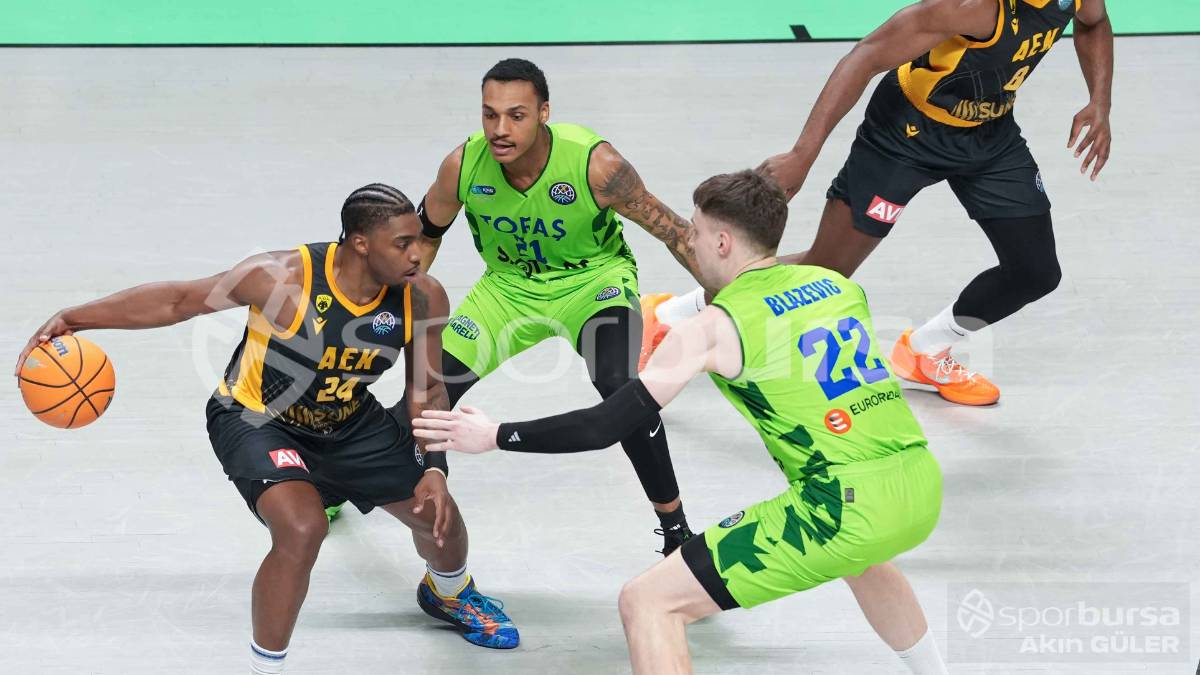 TOFAŞ - AEK ATİNA BASKET MAÇI FOTOĞRAFLARI