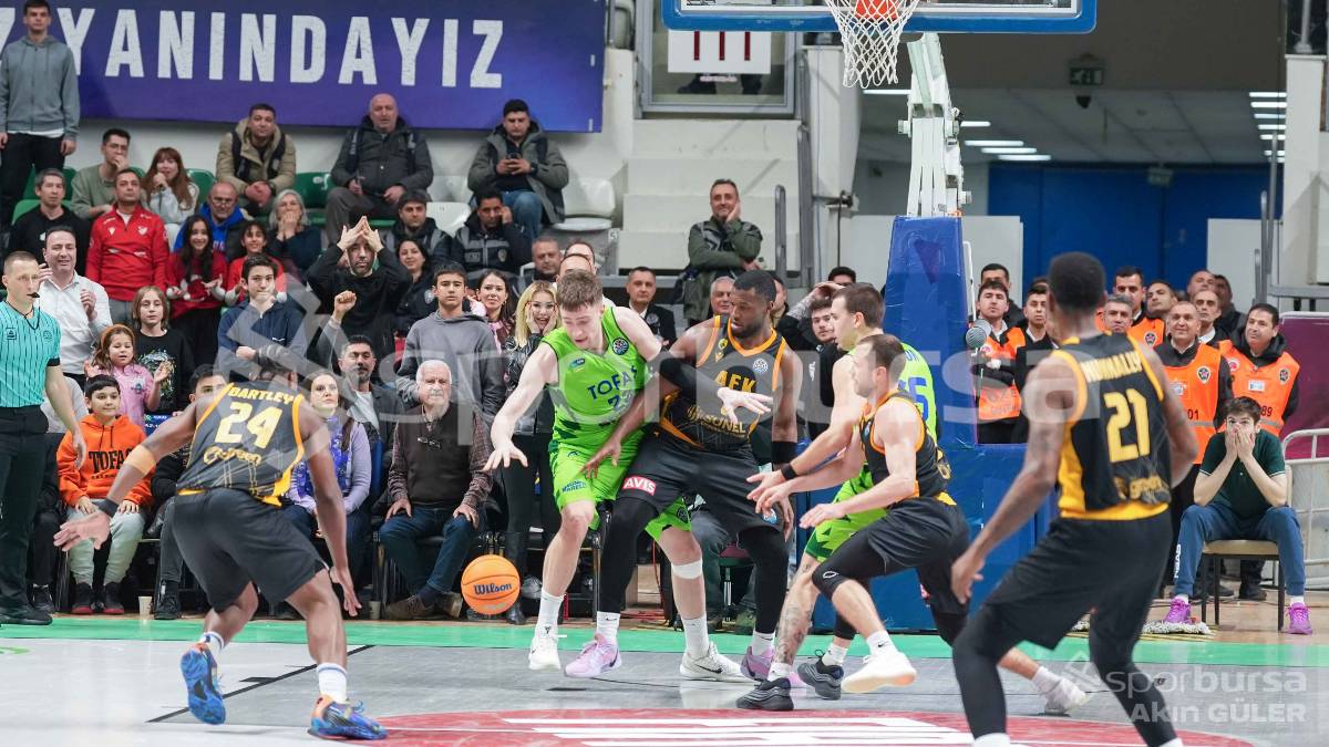 TOFAŞ - AEK ATİNA BASKET MAÇI FOTOĞRAFLARI