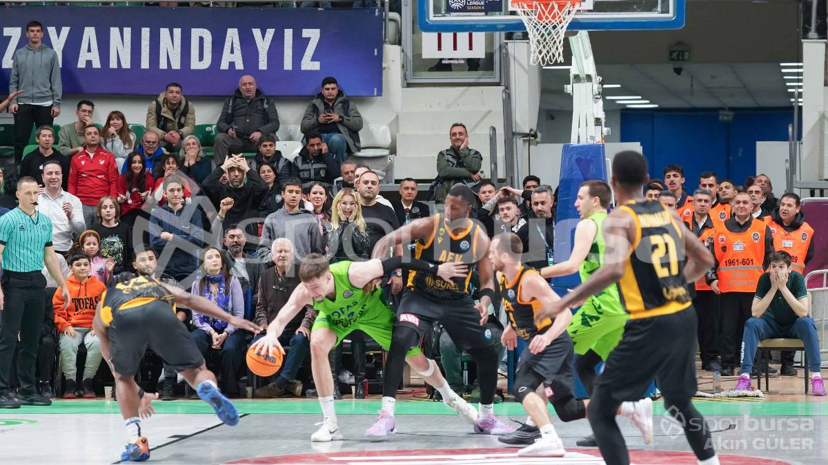 TOFAŞ - AEK ATİNA BASKET MAÇI FOTOĞRAFLARI