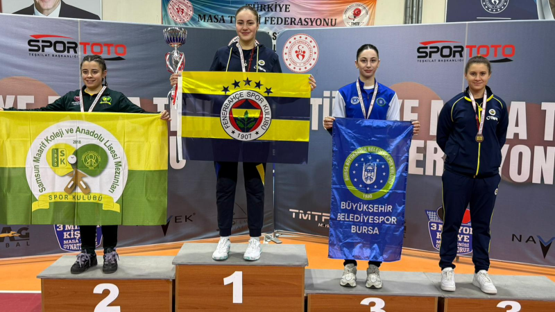 Büyükşehirli Özge Yılmaz Türkiye üçüncüsü