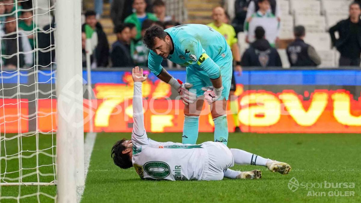 BURSASPOR - KIRKLARELİSPOR MAÇI FOTOĞRAFLARI