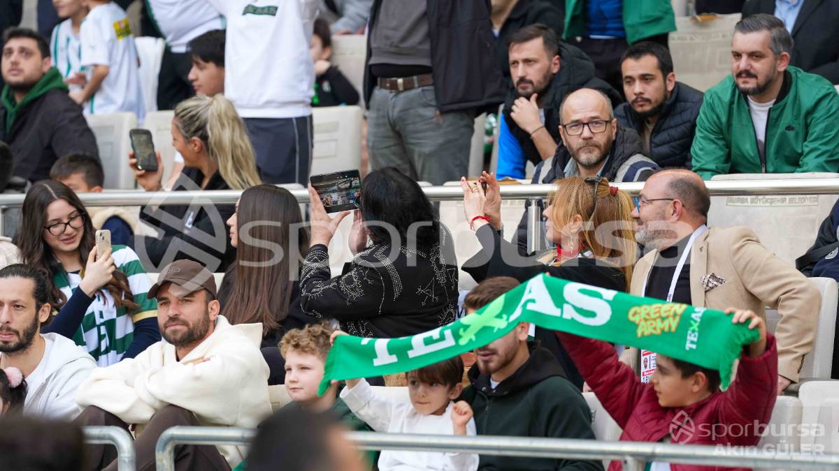 BURSASPOR - KIRKLARELİSPOR MAÇI FOTOĞRAFLARI