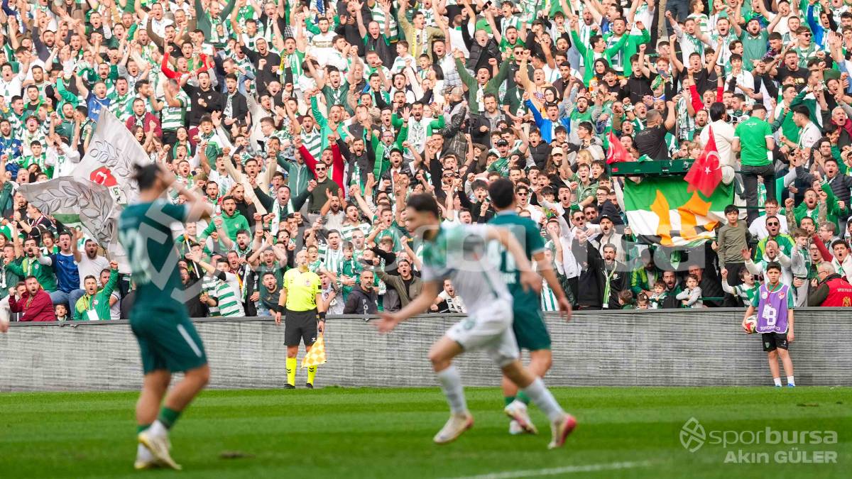 BURSASPOR - KIRKLARELİSPOR MAÇI FOTOĞRAFLARI