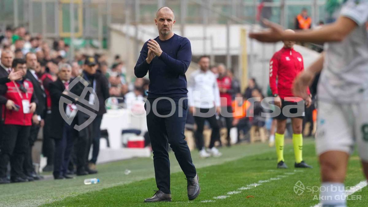BURSASPOR - KIRKLARELİSPOR MAÇI FOTOĞRAFLARI